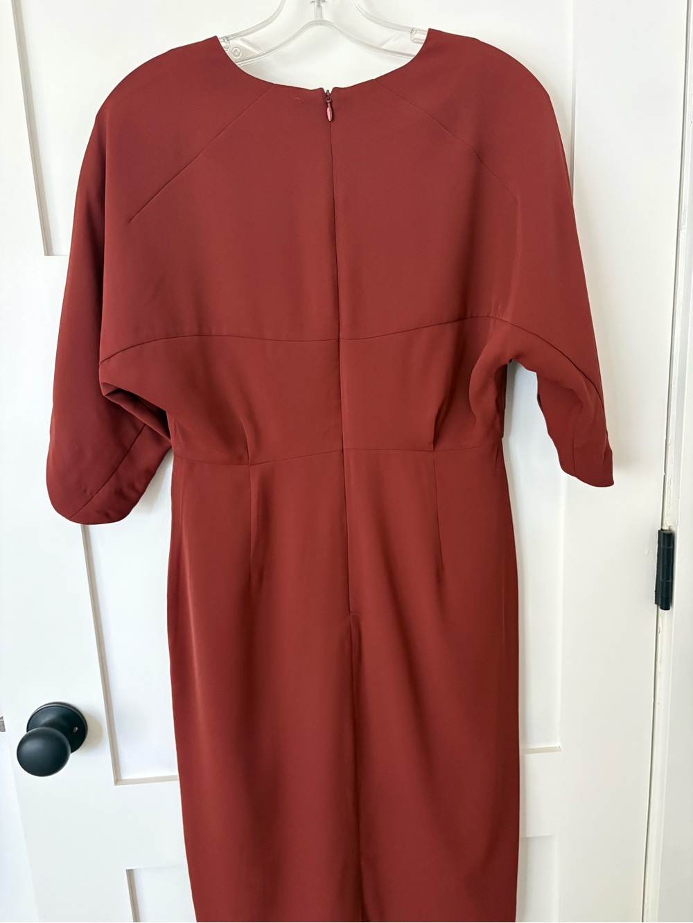 Banana republic burgundy red dress - Picture 3 of 7